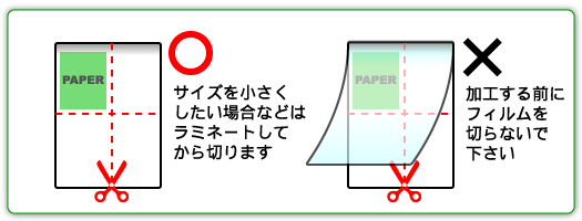 失敗しないラミネート加工のコツ ラミネーター ラミネート加工情報館